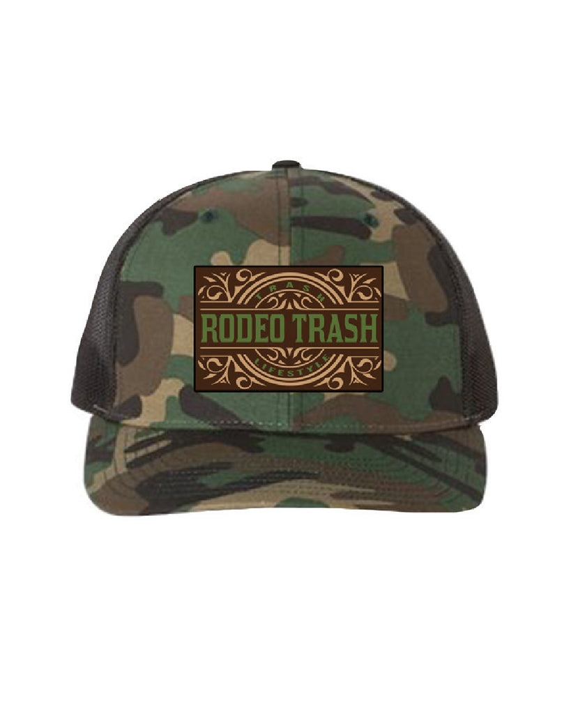 Patterned Snapback Trucker cap